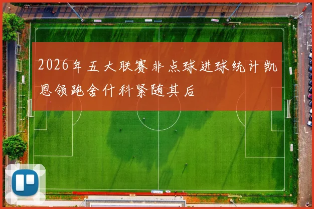 2026年五大联赛非点球进球统计凯恩领跑舍什科紧随其后